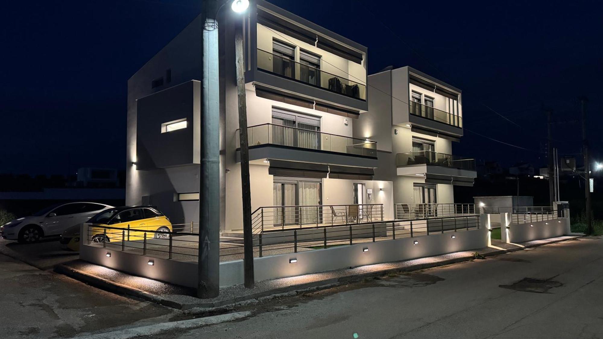 Elinor Apartments Flogita Dış mekan fotoğraf